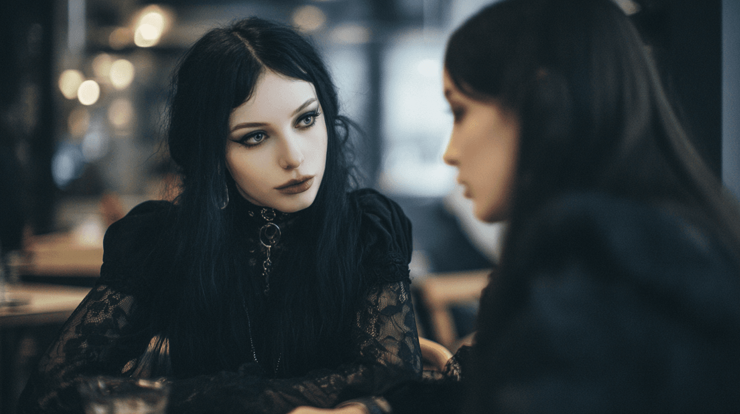 Why Goth Singles Prefer Deep Conversations Over Small Talk