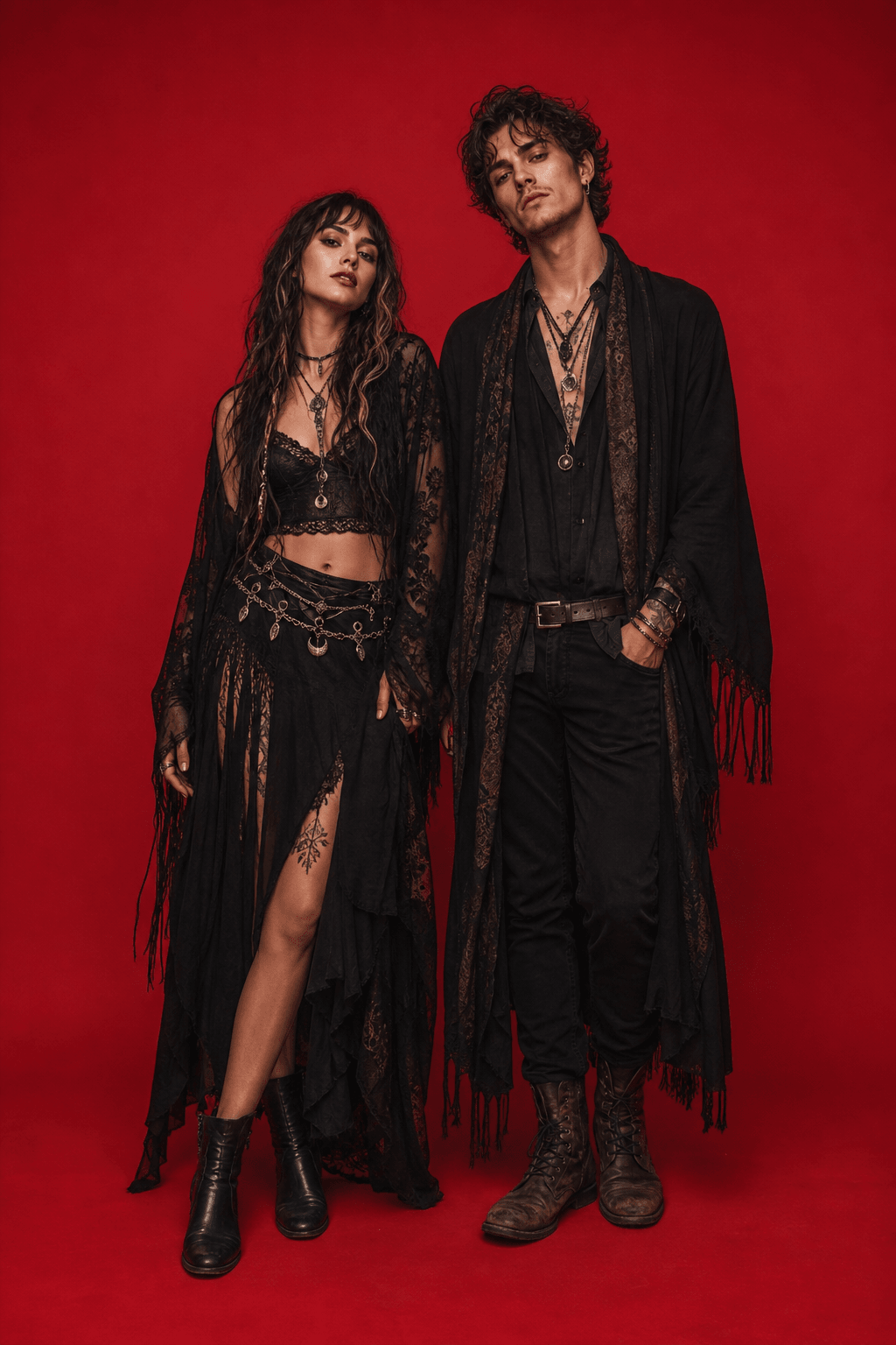 Boho Goth goth fashion