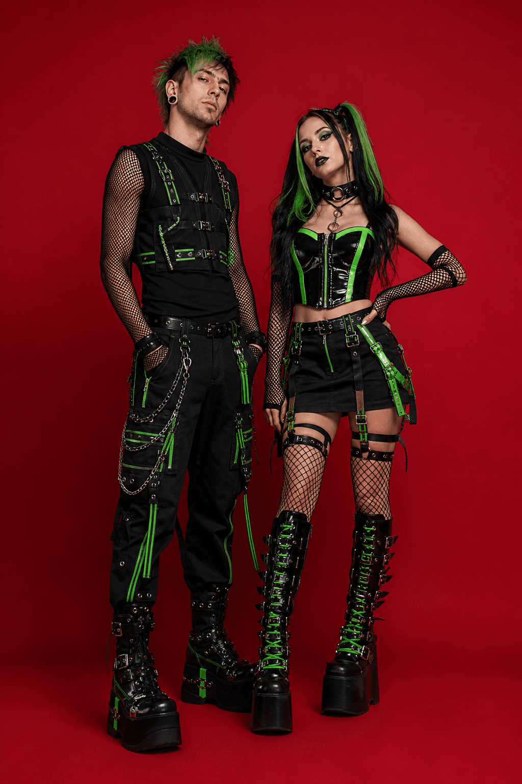 Cybergoth goth style