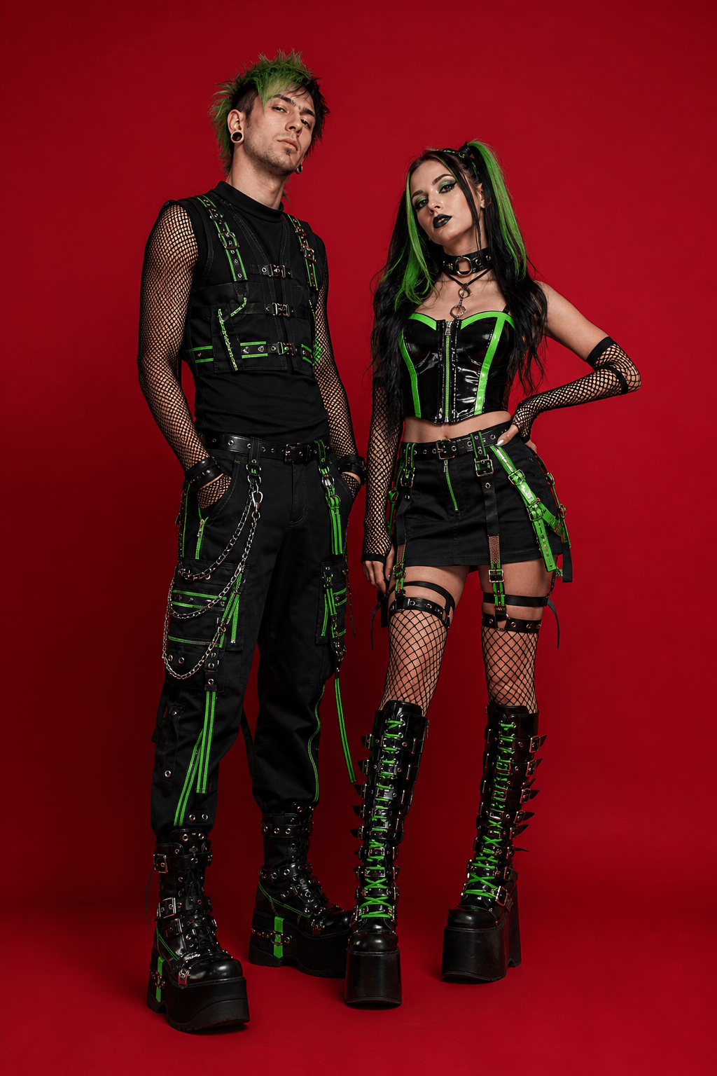 Cybergoth goth fashion