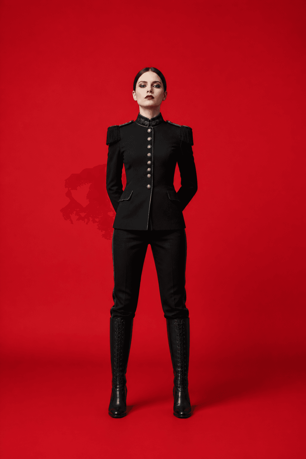 Military Goth goth style