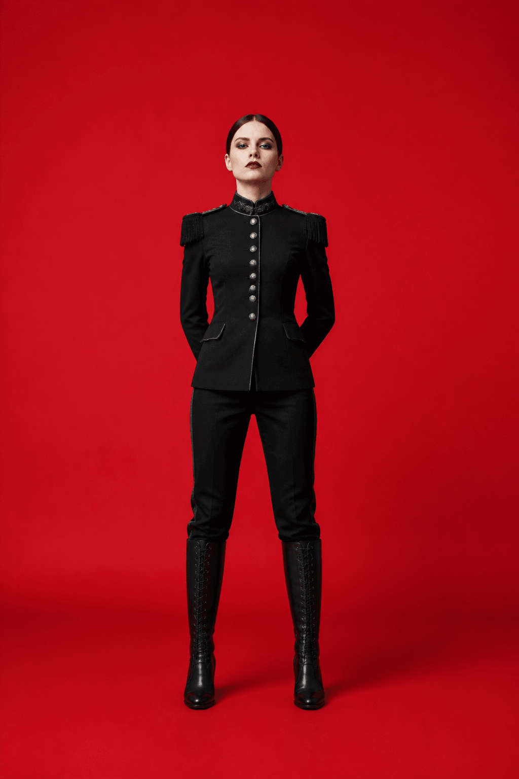 Military Goth goth fashion